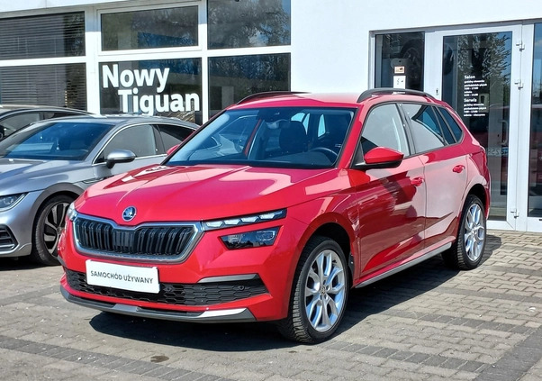 Skoda Kamiq cena 103900 przebieg: 51753, rok produkcji 2021 z Poniatowa małe 562
